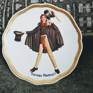 Norman Rockwell plate